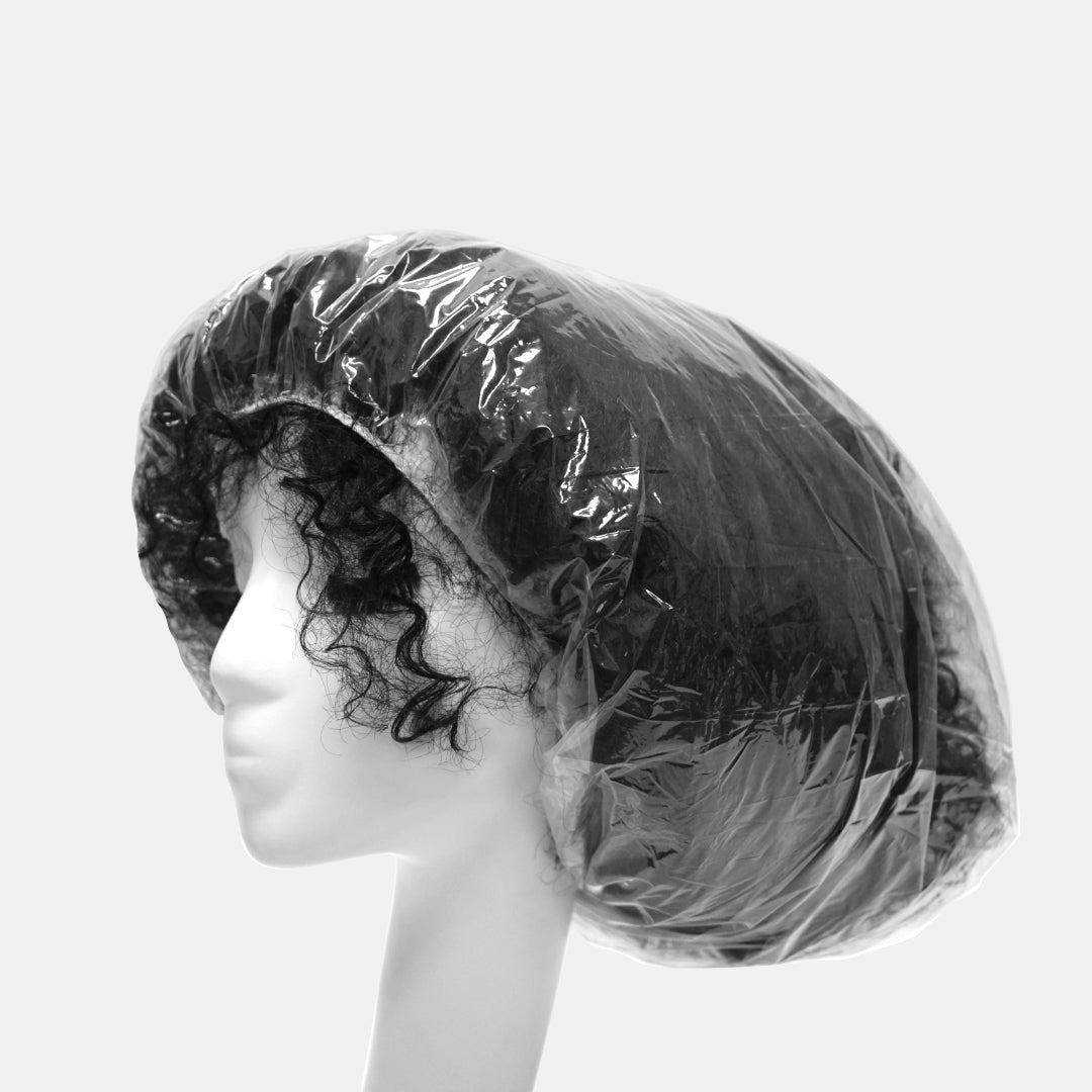 Perm Processing Cap ADAMA XXL Processing Caps, Disposable Clear Processing Caps 10 Pack